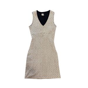 Y2K Elegant Cream Sleeveless Dress